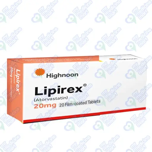 Lipirex 20mg Tablet 10's 