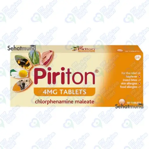 Piriton 4mg Tablet 20's