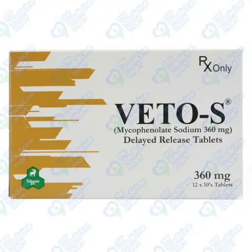 Veto S 360mg Tablet 10's (Net)
