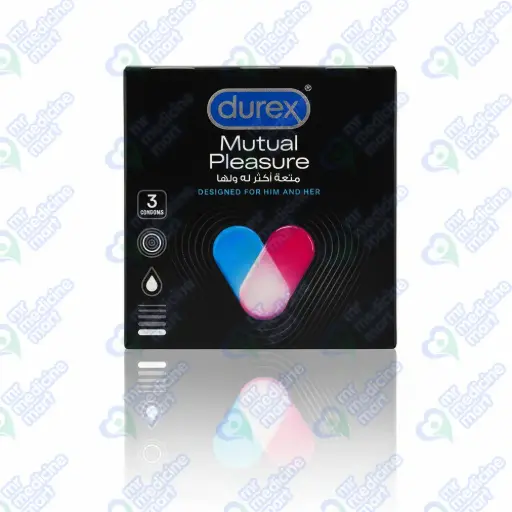 Durex Mutual Pleasure Condom 3'S