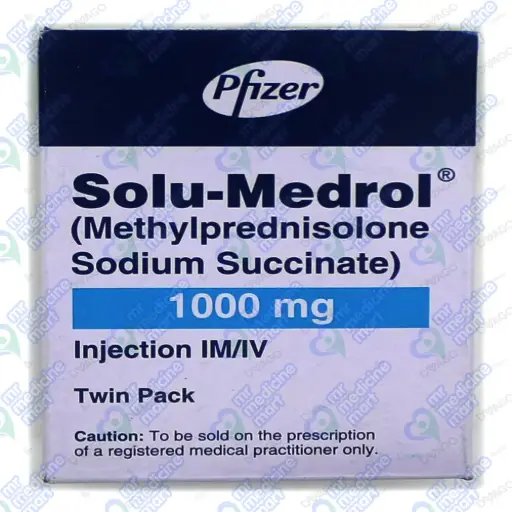 Solu Medrol 1000mg Injection