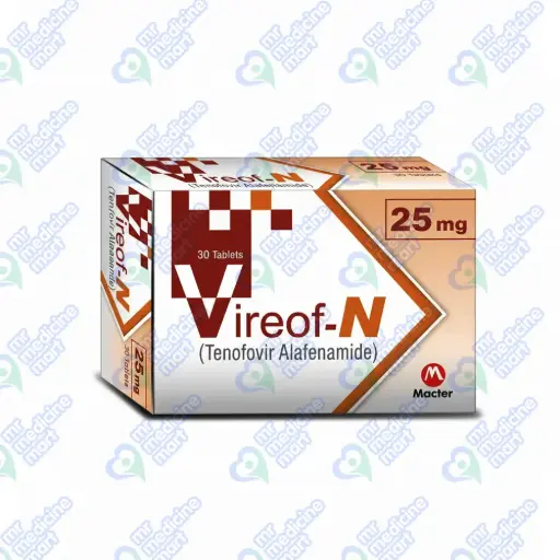 Vireof N 25mg Tablet 30's