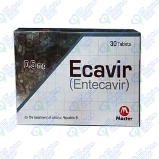 Ecavir 0.5mg Tablet 30's