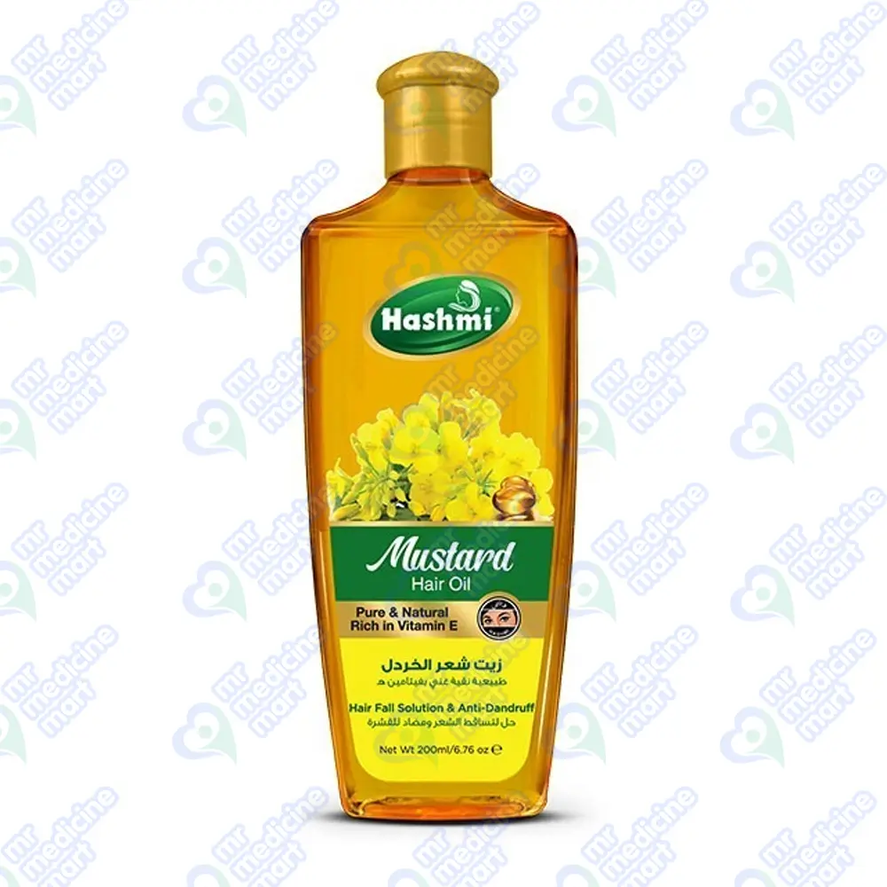 Hashmi Mustard Hair Oil 200ml | Mr Medicine Mart