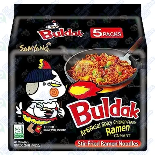 Buldak Noodles Black