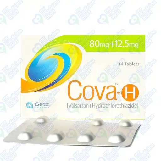 Cova H 80mg/12.5mg Tablet