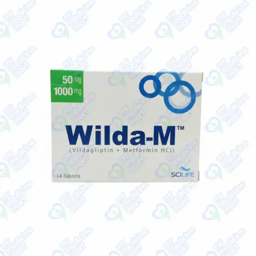 Wilda M 50mg/1000mg Tablet 