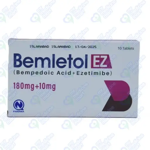 Bemletol EZ 180mg/10mg Tablet 