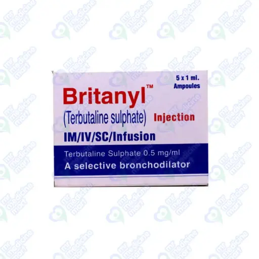 Britanyl IM/IV 0.5mg Injection 1ml