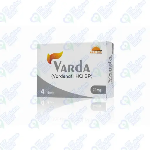 Varda 20mg Tablet 4's