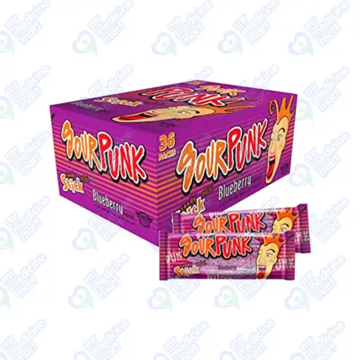 Sour Punk Blue Berry Candy Stick 36's