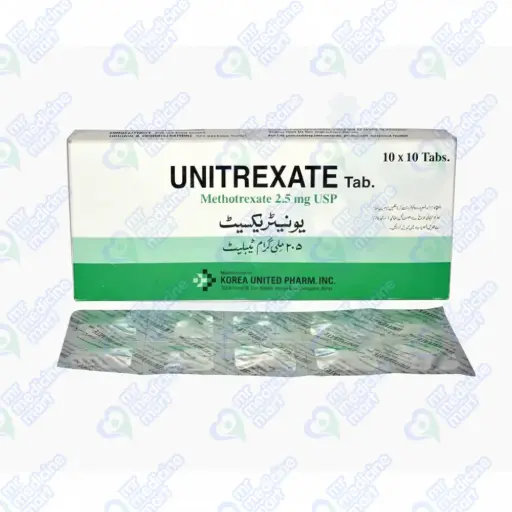 Unitrexate 2.5mg Tablet 