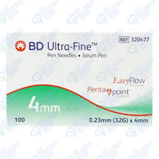 BD Pen Needles 4mm 100's