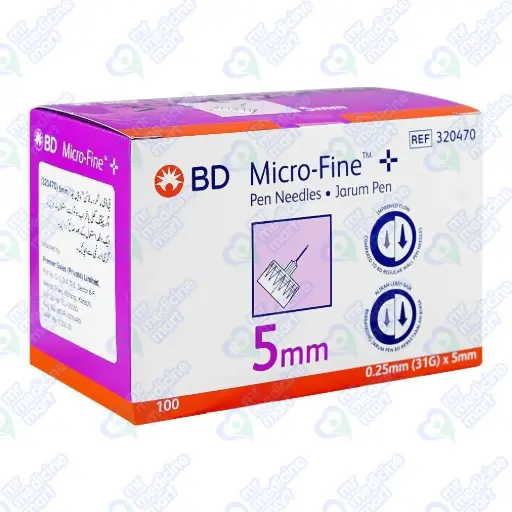 BD Pen Needles 5mm 100's