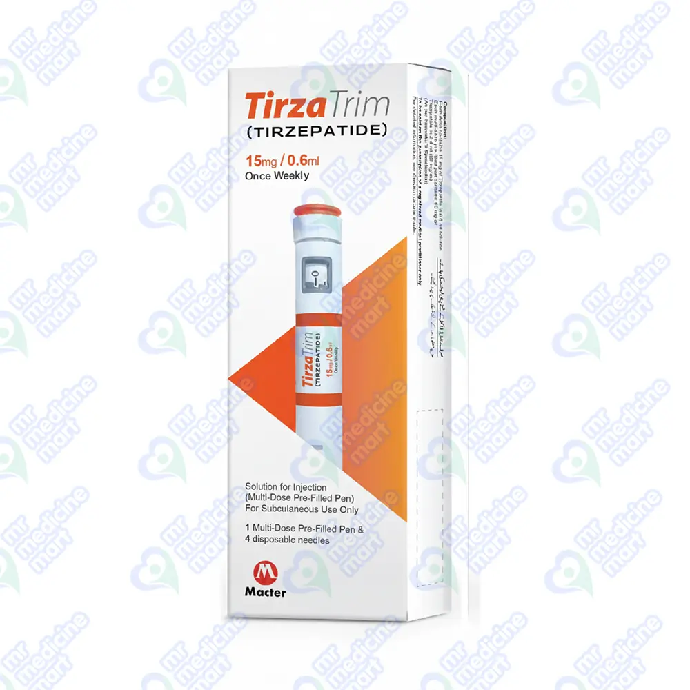 tirzepatide brand name in pakistan Tirza Trim Injection 15mg/0.6ml (Tirzepatide) Price In Pakistan I Uses