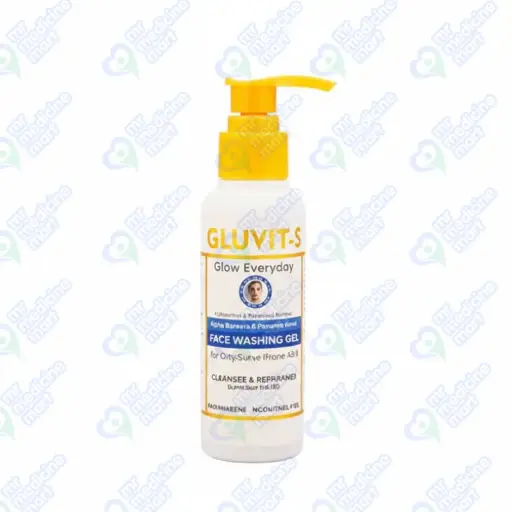 Gluvit S Face Wash Gel 100ml