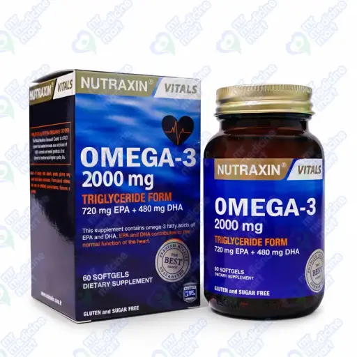 Nutraxin Omega 3 2000mg Capsule 60's  