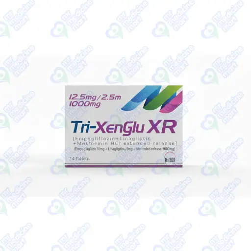 Tri Xenglu XR Tablet 12.5mg/2.5mg/1000mg 