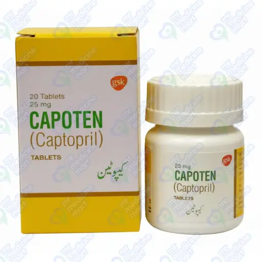 Capoten 25mg Tablet 20's (New)