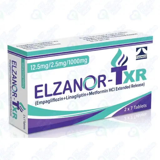 Elzanor TXR Tablet 12.5mg/2.5mg/1000mg