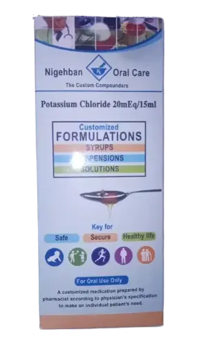 Nigehban Potassium Chloride(Kcl) Syrup 15ml 