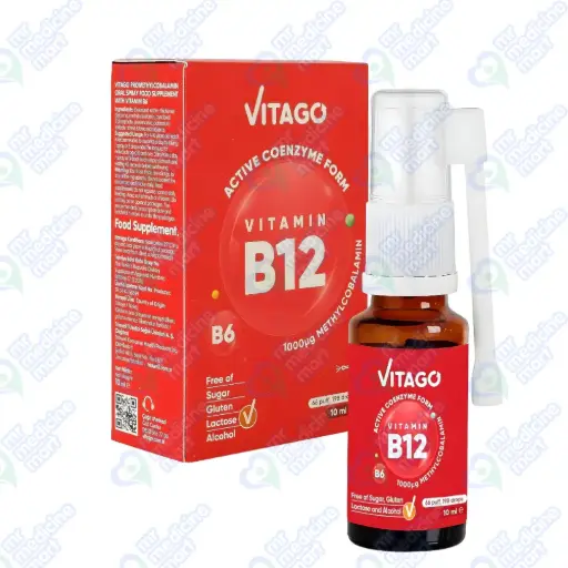 Vitago Vitamin B12 Oral Spray 25ml 