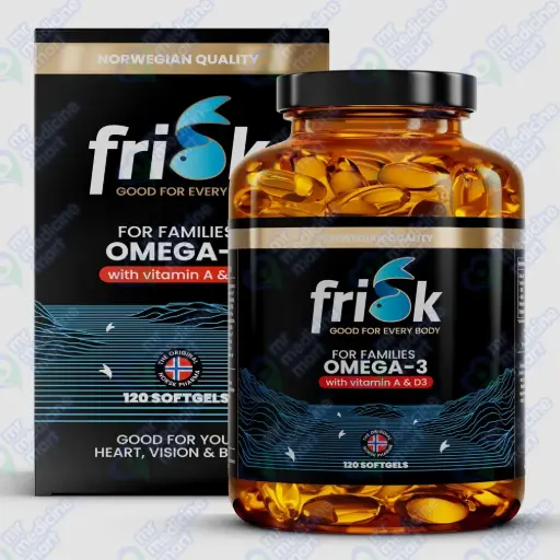 Frisk Omega 3 softgel 60's