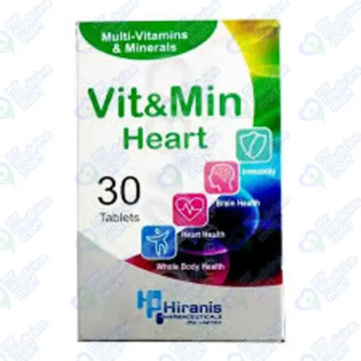 Vit & Min Heart Tablet 30's 