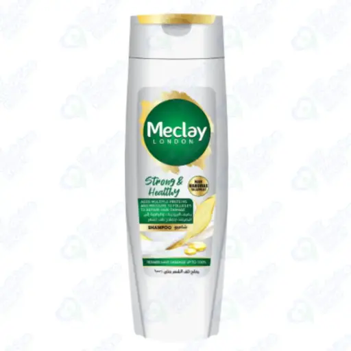 Meclay Strong & Healthy (White) Shampoo 185ml