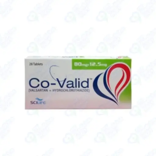 Co Valid 80/12.5mg Tablet