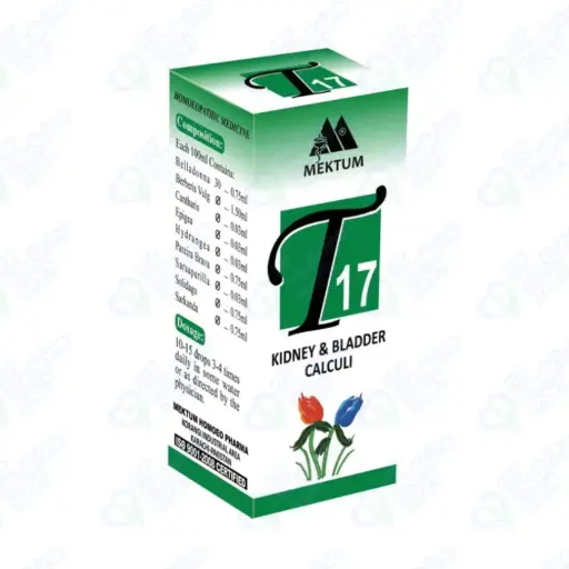T17 Kidney & Bladder Calculi Drops 30ml